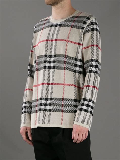 burberry print jumper|burberry sweaters for men.